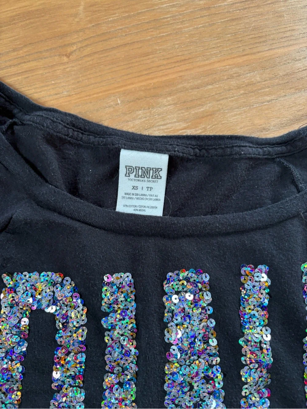 Y2k PINK Victoria's Secret Sequin Legging Set